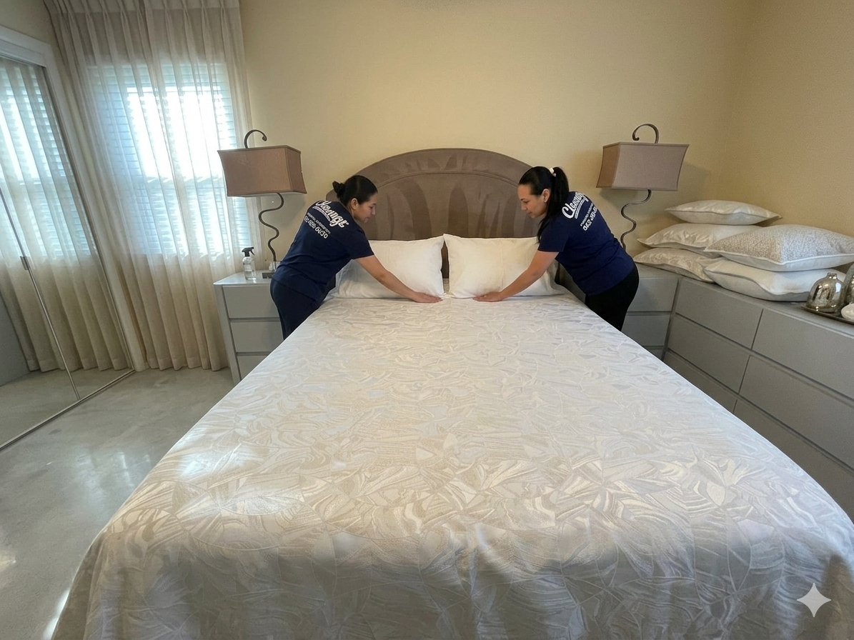 Made bed